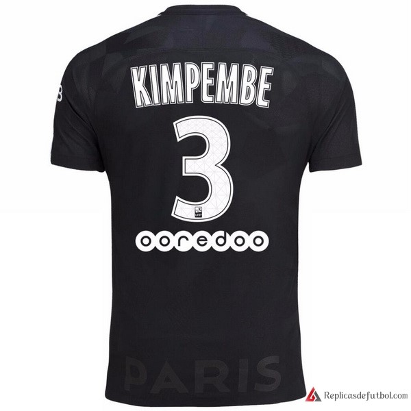 Camiseta Paris Saint Germain Tercera equipación Kimpembe 2017-2018